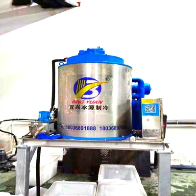 เครื่องทำน้ำแข็งเกล็ดอัตโนมัติ 1 2 3 5 10 Ton 3P 380Volt 50Hz
