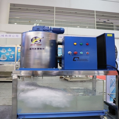 เครื่องทำน้ำแข็งเกล็ดอัตโนมัติ 1 2 3 5 10 Ton 3P 380Volt 50Hz