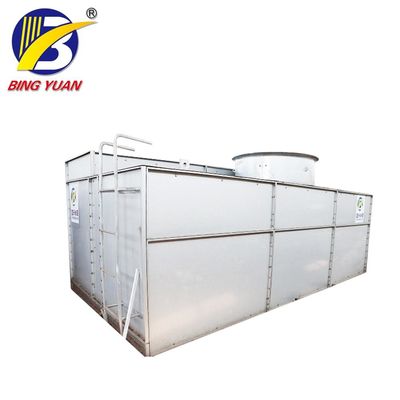 4KW ขดลวดเหล็กชุบสังกะสี 220V Evaporative Cooling Tower