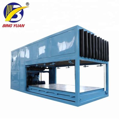 R404A 2.7KW 10000KG Block Ice Maker Machine, 10 Ton Ice Block Making Machine