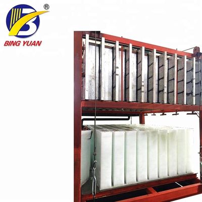 R404A 2.7KW 10000KG Block Ice Maker Machine, 10 Ton Ice Block Making Machine