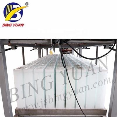 เครื่องทำน้ำแข็งบล็อกระบบโดยตรง 10 T / วันอัตโนมัติสำหรับการเก็บรักษาสดจากการผลิตในประเทศจีน