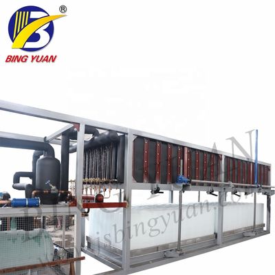 เครื่องทำน้ำแข็งบล็อกเชิงพาณิชย์ - 5T / วันระบบทำน้ำแข็งบล็อกโดยตรงสำหรับขาย