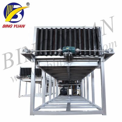 ขายร้อน 20 T / วันระบบโดยตรงเครื่องทำน้ำแข็งบล็อกกลวงที่มีประสิทธิภาพสูง