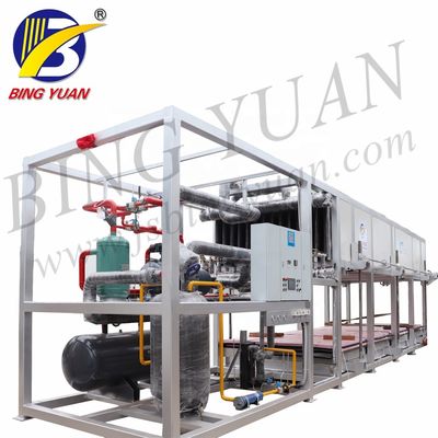 R22 150KW 30 ตัน 220 โวลต์บล็อกเครื่องทำน้ำแข็ง