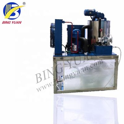 เครื่องทำน้ำแข็งเกล็ดอัตโนมัติสำหรับเครื่องทำน้ำแข็งเกล็ดเชิงพาณิชย์ประเภทประมง