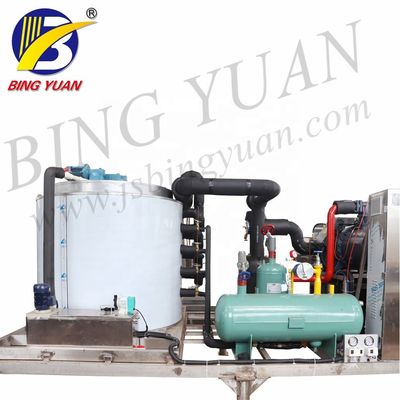 R404A 220V 3000KG เครื่องทำน้ำแข็งเกล็ด, เครื่องทำน้ำแข็งเกล็ดน้ำทะเล