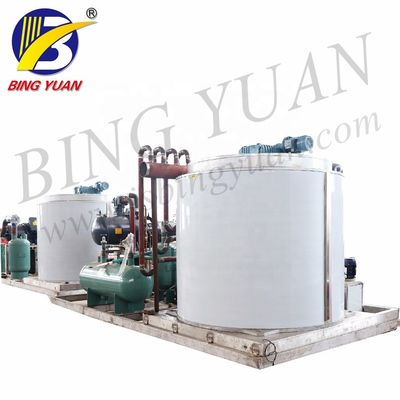 2mm 9 Ton R404A เครื่องทำน้ำแข็งเกล็ดหิมะ