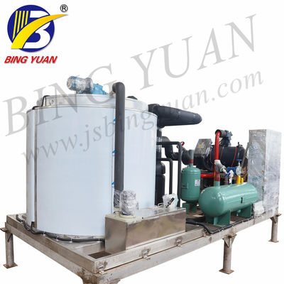 110KW 25 Tonne เครื่องทำน้ำแข็งเกล็ดหิมะ
