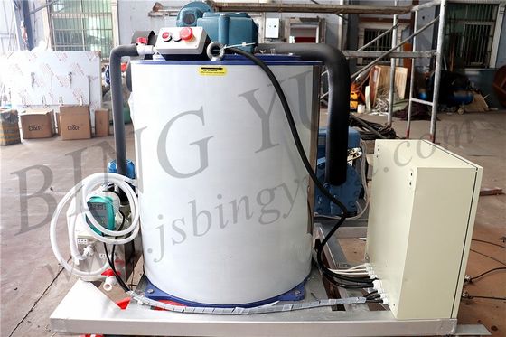 34.31KW 2200KG สแตนเลส 10 ตันเครื่องทำน้ำแข็งหิมะ