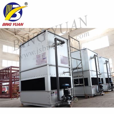 380 โวลต์ 5.5KW R22 คอนเดนเซอร์แบบระเหยคอนเดนเซอร์คูลลิ่งทาวเวอร์