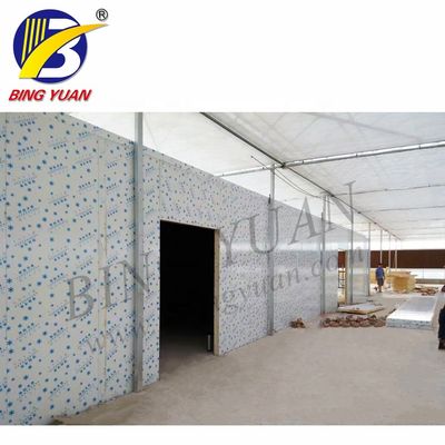 200KW 200mm R22 450V ห้องเย็นสำหรับผักและผลไม้