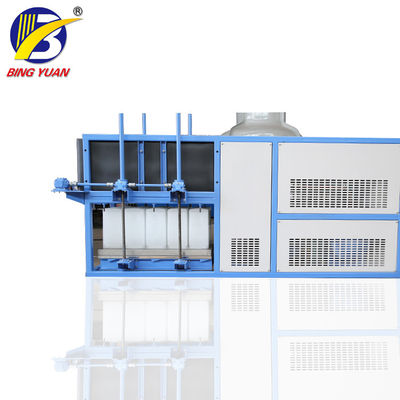Yixing ICS Refrigeration คุณภาพสูงราคาถูก Direct System Block Ice Machine 1 ตัน / 24 ชม