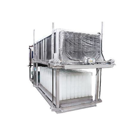 10000KG 33.98KW 380V เครื่องบล็อกน้ำแข็งใส, เครื่องทำน้ำแข็งใส