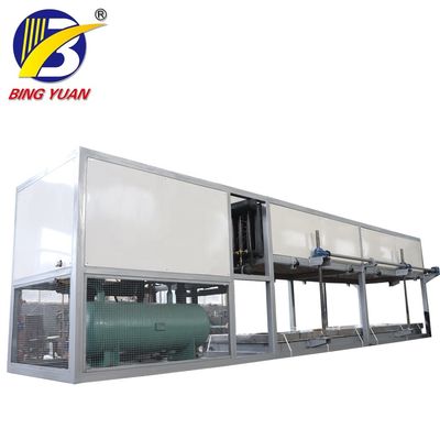 10000KG 33.98KW 380V เครื่องบล็อกน้ำแข็งใส, เครื่องทำน้ำแข็งใส