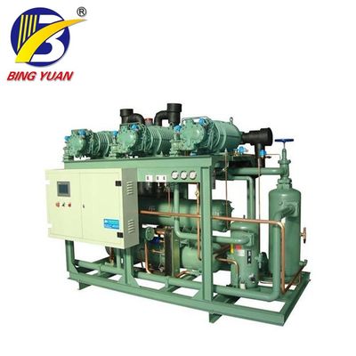 R404A 460V 8HP หน่วยทำความเย็นห้องเย็นคอมเพรสเซอร์ห้องเย็น