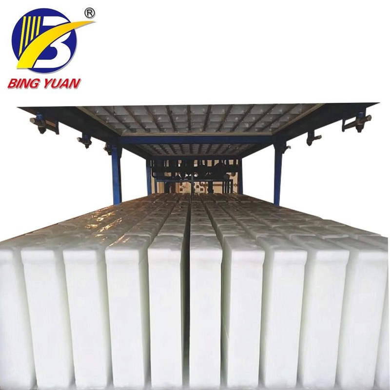 R404A 2.7KW 10000KG Block Ice Maker Machine, 10 Ton Ice Block Making Machine