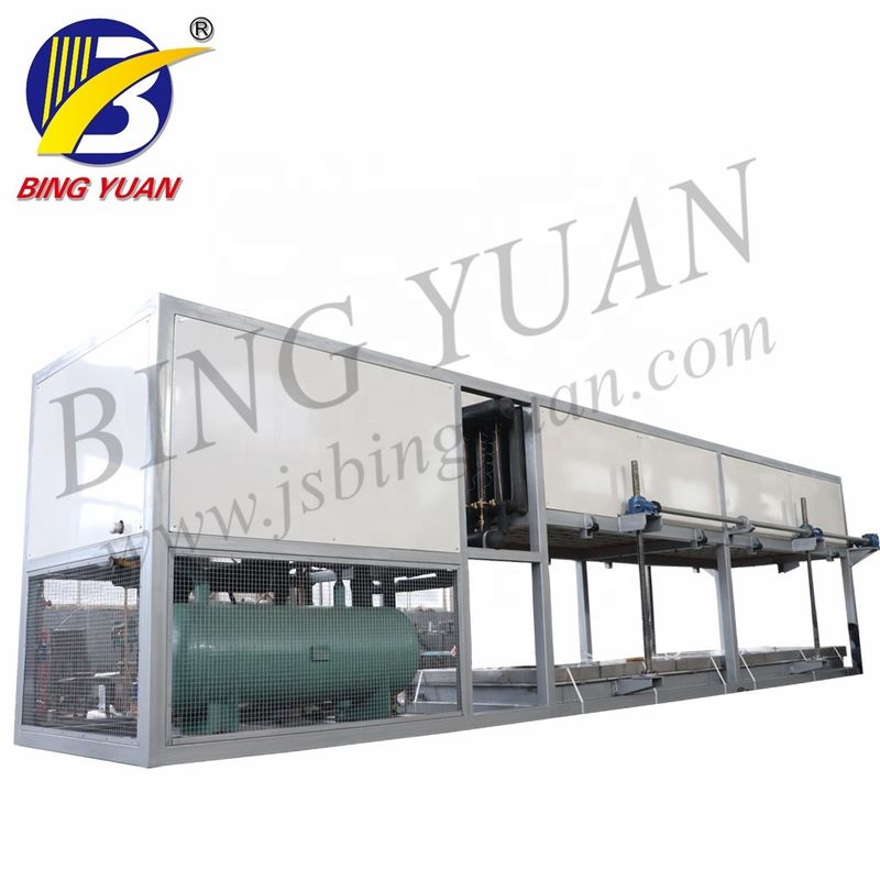 เครื่องทำน้ำแข็งบล็อกระบบโดยตรง 10 T / วันอัตโนมัติสำหรับการเก็บรักษาสดจากการผลิตในประเทศจีน